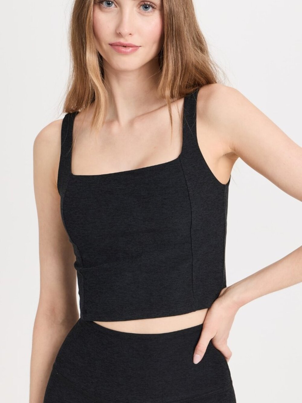 Beyond Yoga Spacedye Impress Cropped Tank Top Size Small